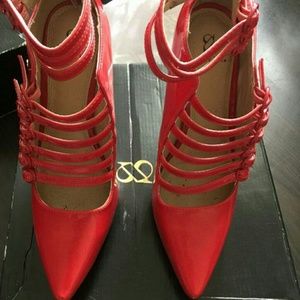 Scene bondage strap heels lot